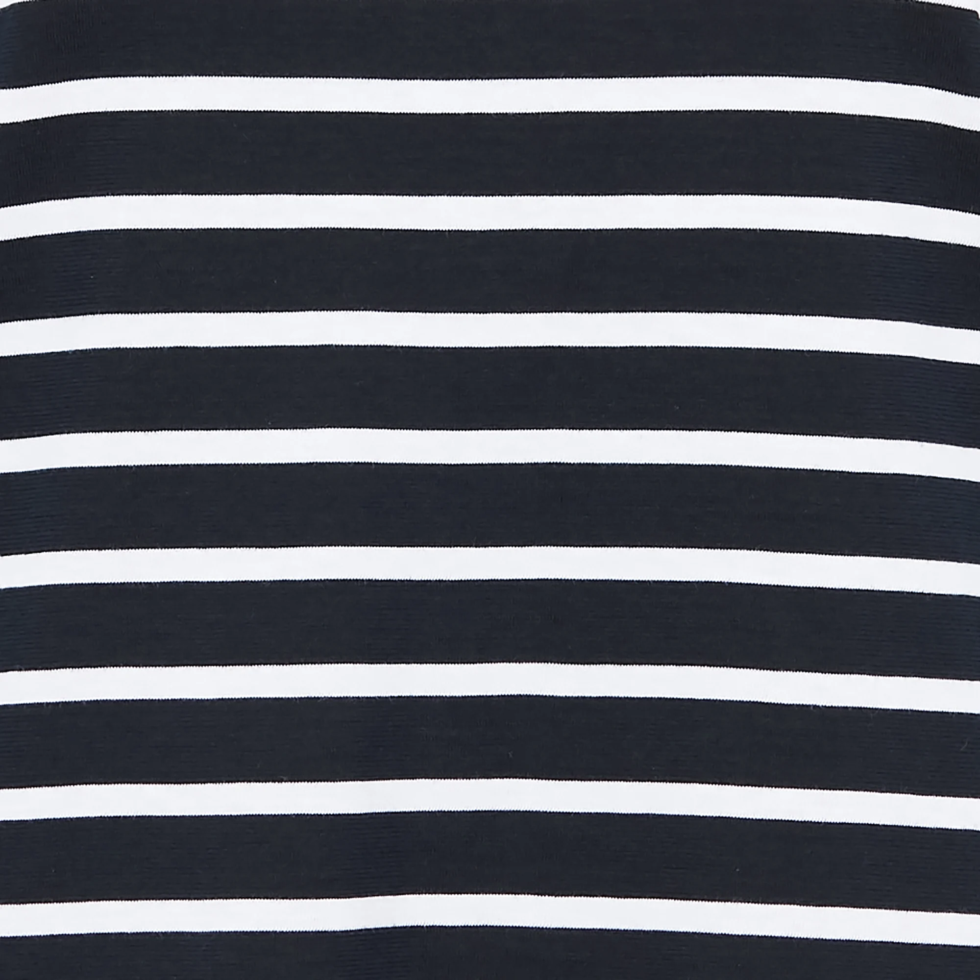 Marinière col rond en coton | Bleu