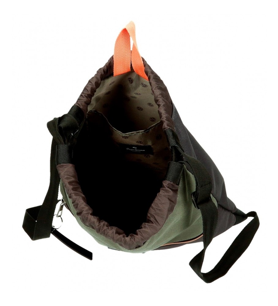 Mochila com cordão Pepe Jeans Cody Green