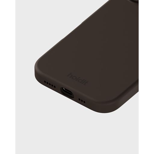holdit Iphone 16 Silikone Cover, Chocolate