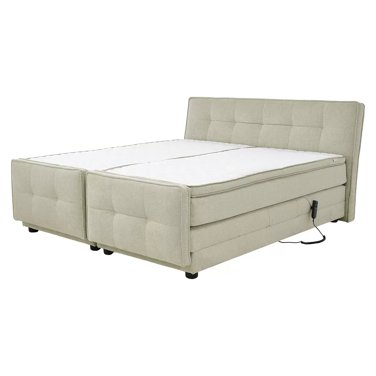 Boxspringbett Paulo 180x200 Beige