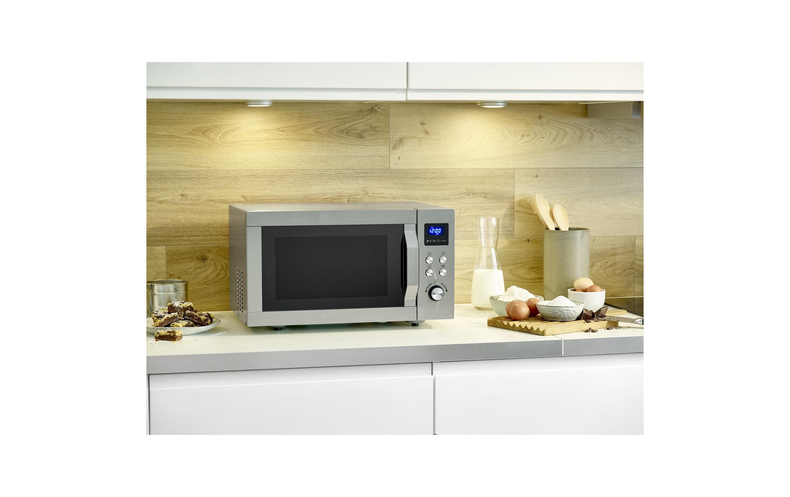 Mikrowelle mit Grill MW7774 Grau<br>Mikrowelle mit einer Leistung von 900 W