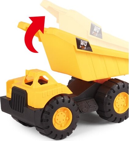 Sandlegetøj - Lastbildumper Med Tippelad - 25 CM