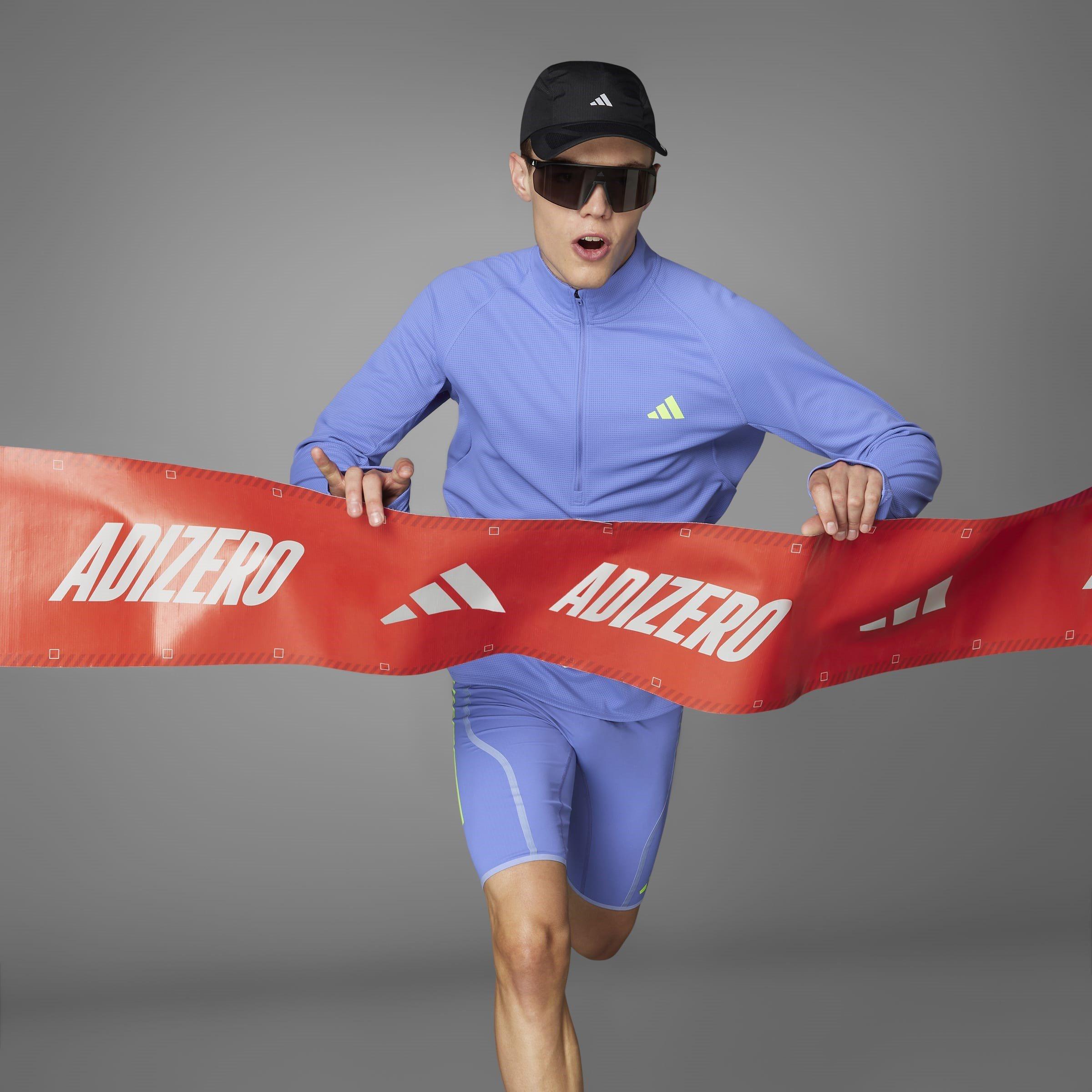 adidas Adizero RunningquarterZip Long Sleeve Top Mens