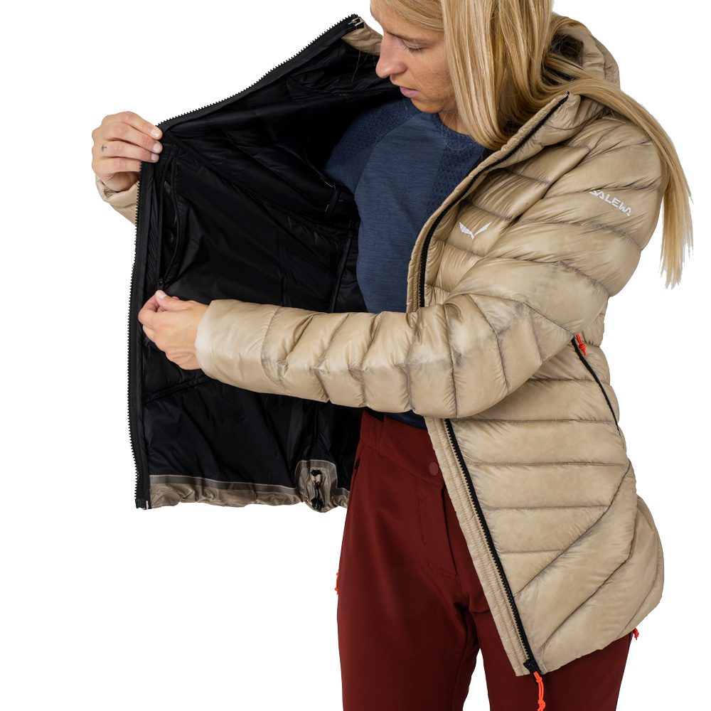 SALEWA Ortles Medium Daunenjacke Damen oatmeal