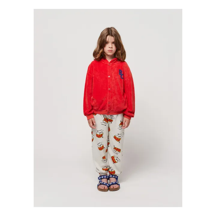 Bobo Choses Jogger Coton Bio Tambours | Gris galet