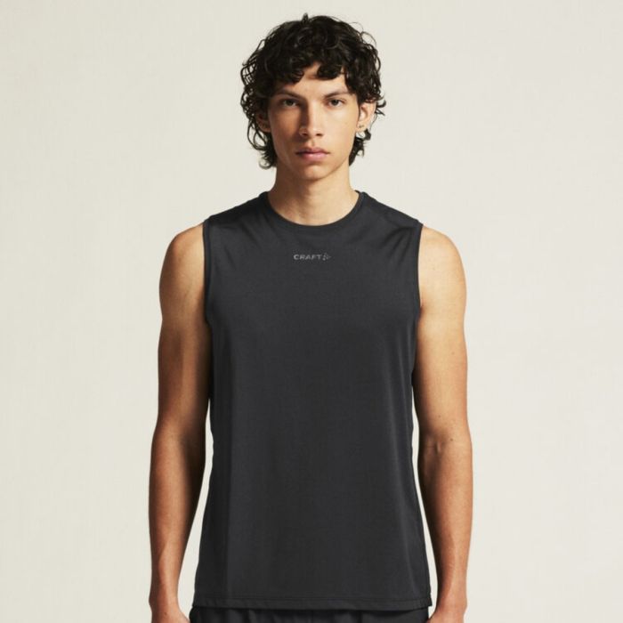 Craft Herre Singletter Adv Essence SL Tee 2 Sort