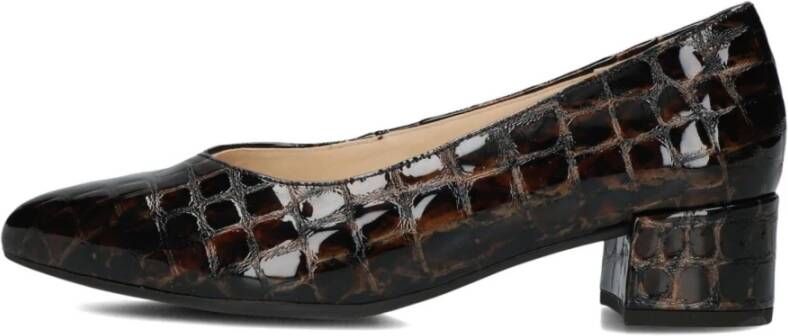GABOR Pumps Dames 431.1 Maat: 42 5 Materiaal: Vegan Kleur: Bruin