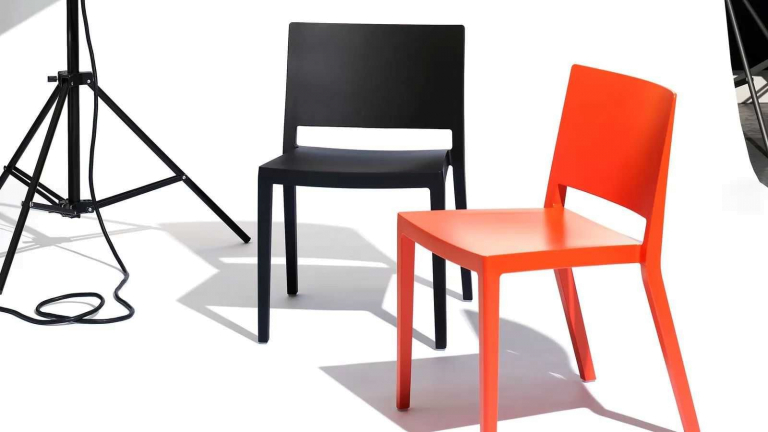 Kartell Lizz Mat stoel zwart