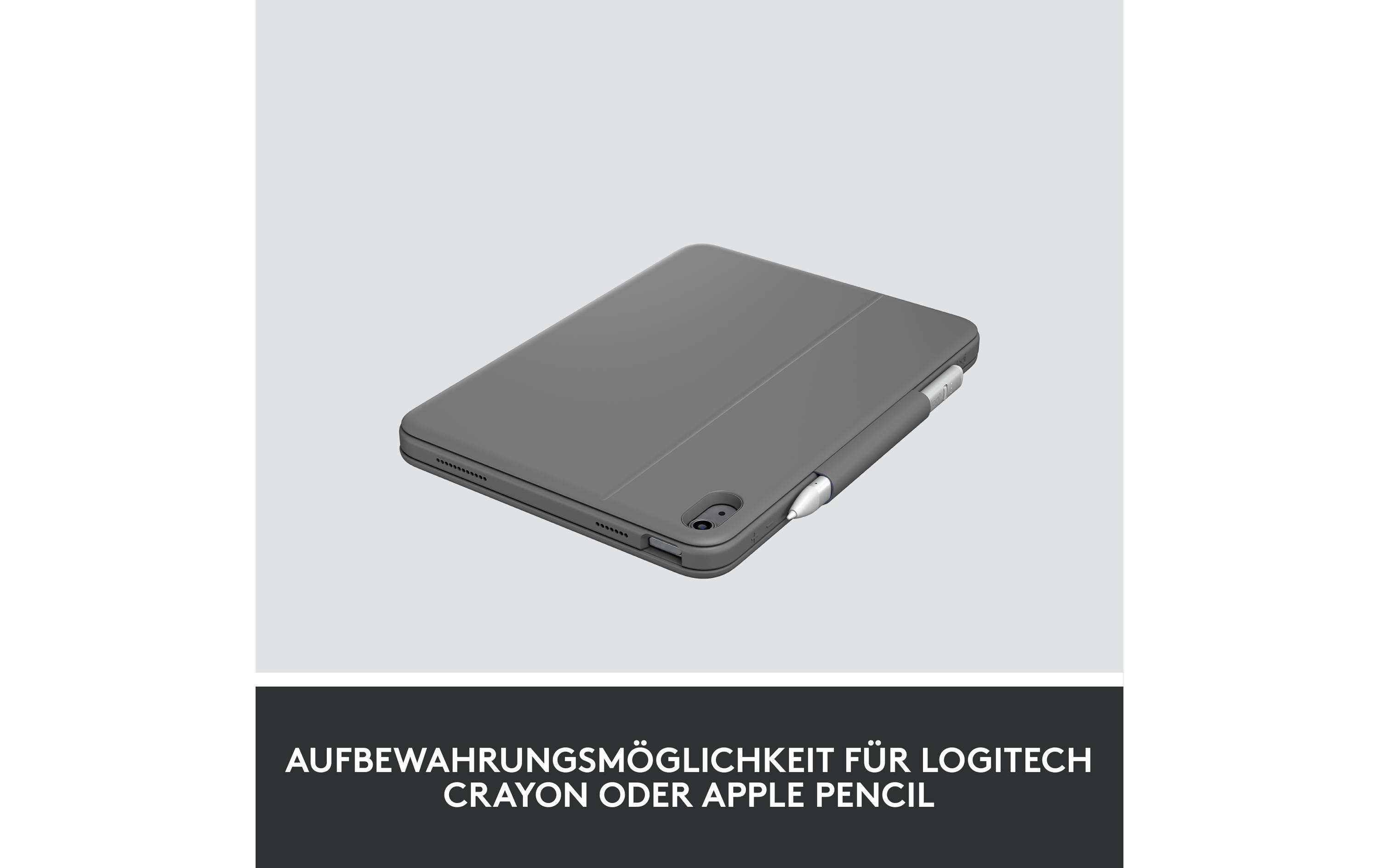 Tablet Tastatur Cover Rugged Folio iPad (10. Gen, A16/2025)<br>Schutzhülle mit integrierter Tastatur für Apple iPad 10.9