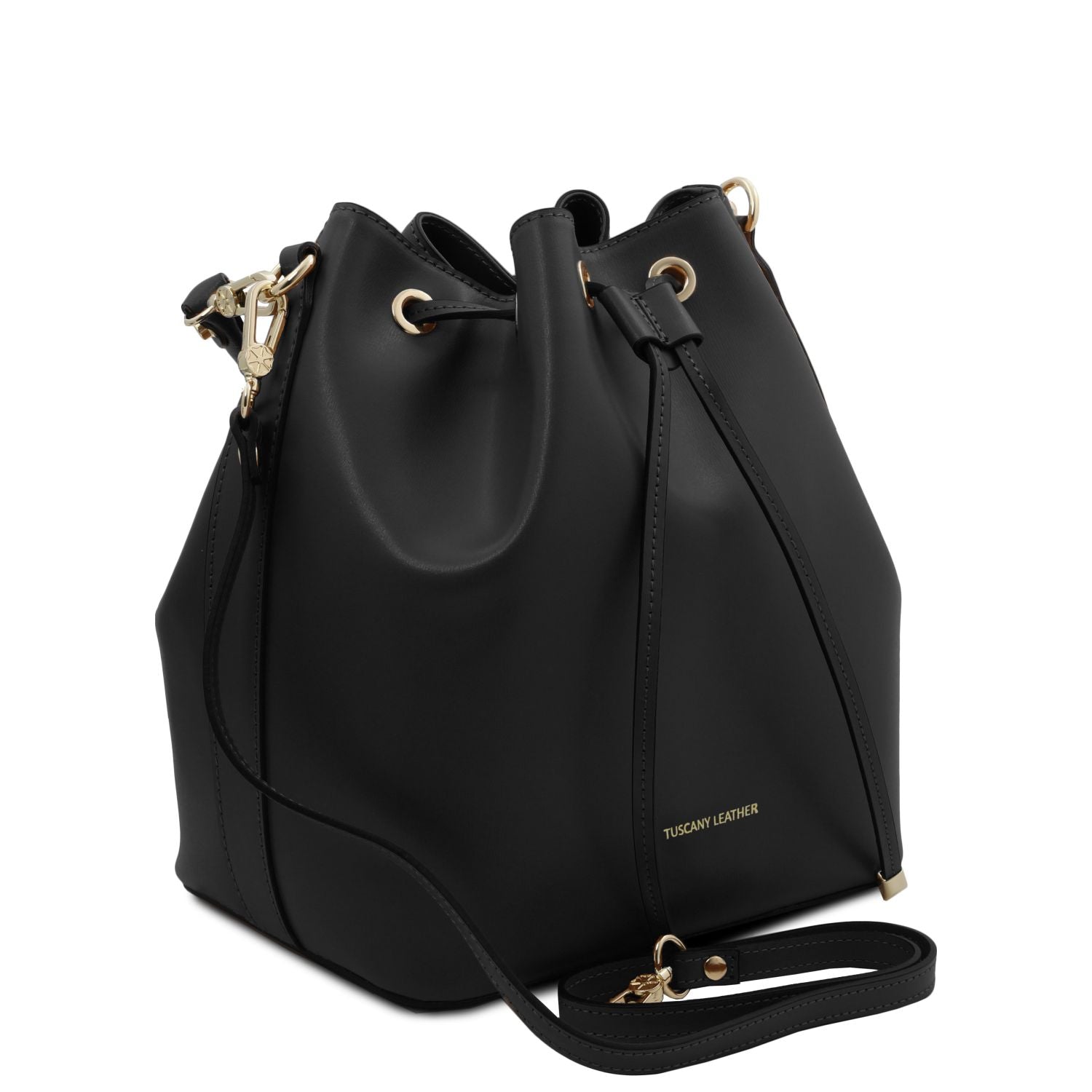 TL141531 – Vittoria – leren bucket bag