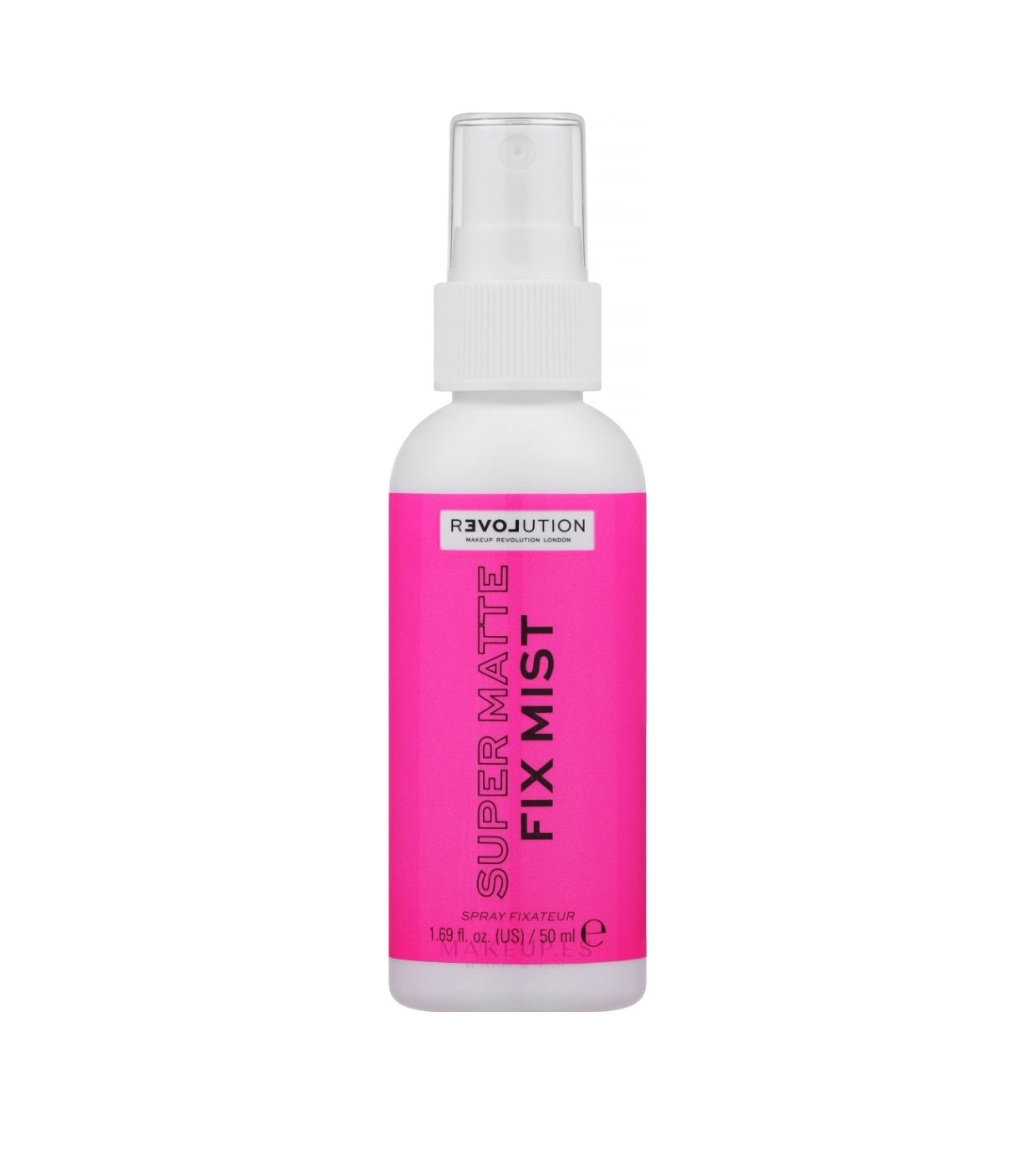 Revolution Relove - Spray fixador de maquiagem supermatificante