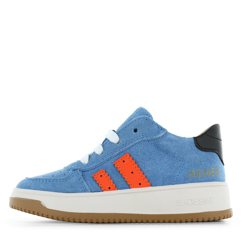 Shoesme blauwe sneaker Microfiber leer, Suède | Jongens schoenen
