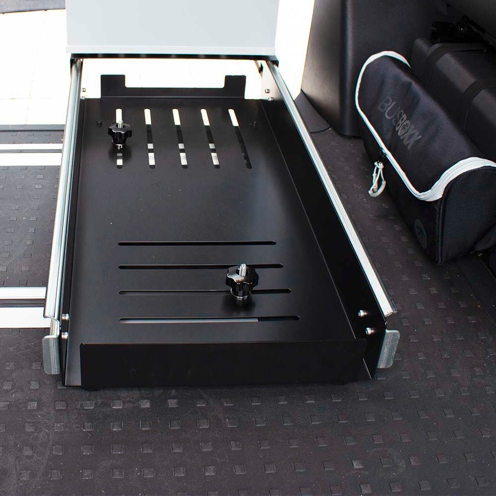 BusBoxx Schiebeauszug slideBoxx für Volkswagen und Mercedes