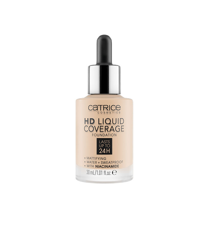 Catrice - Foundation HD Liquid Coverage:  010 Light Beige