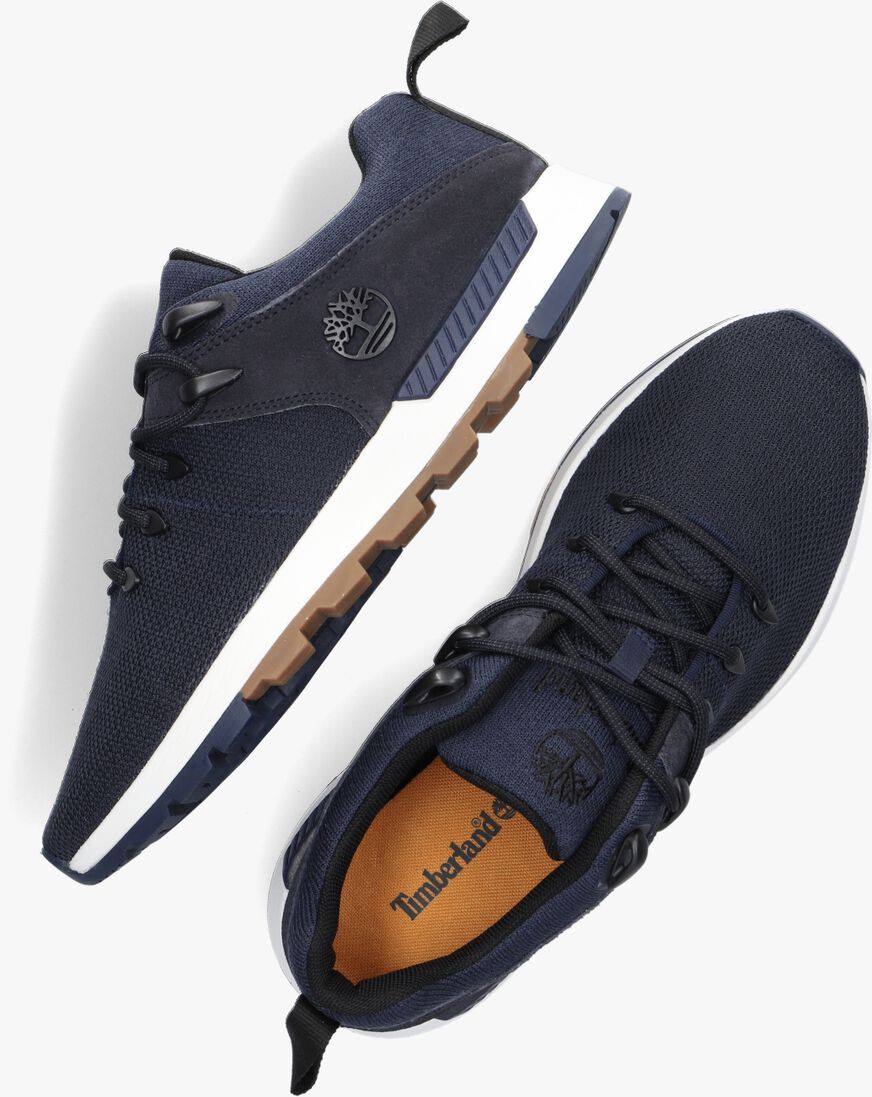TIMBERLAND blauwe timberland lage sneakers sprint trekker low knit