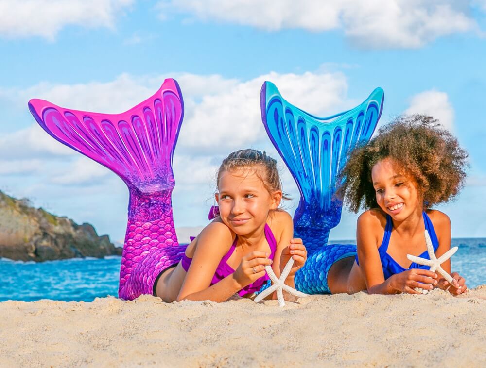 Fin Fun Meerjungfrau Mermaidens pink S/M