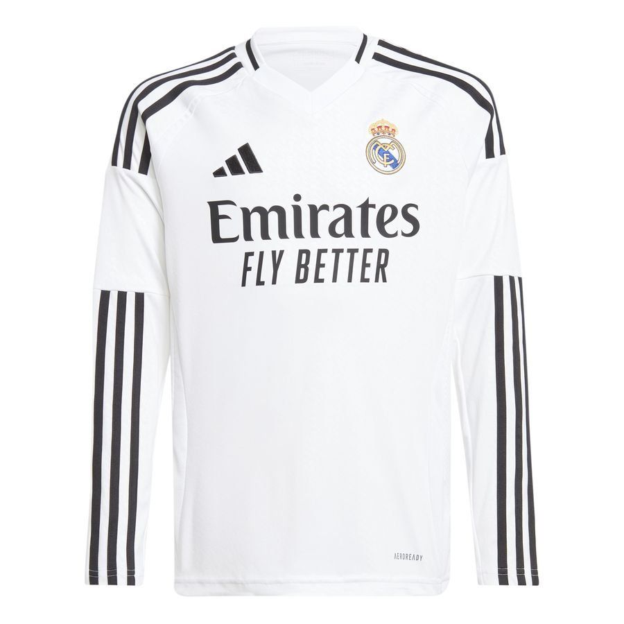 Real Madrid Maillot Domicile 2024/25 Enfant Manches Longues