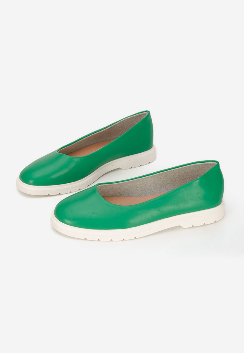 Ballerines femme vert Gimona