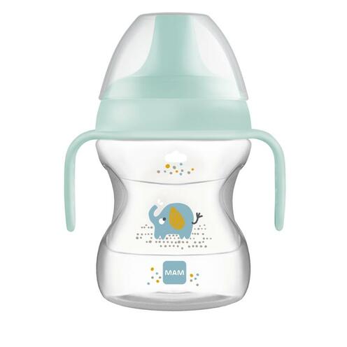 Tasse d'apprentissage avec poignées 6m 190ml Coloris Aléatoire - MAM