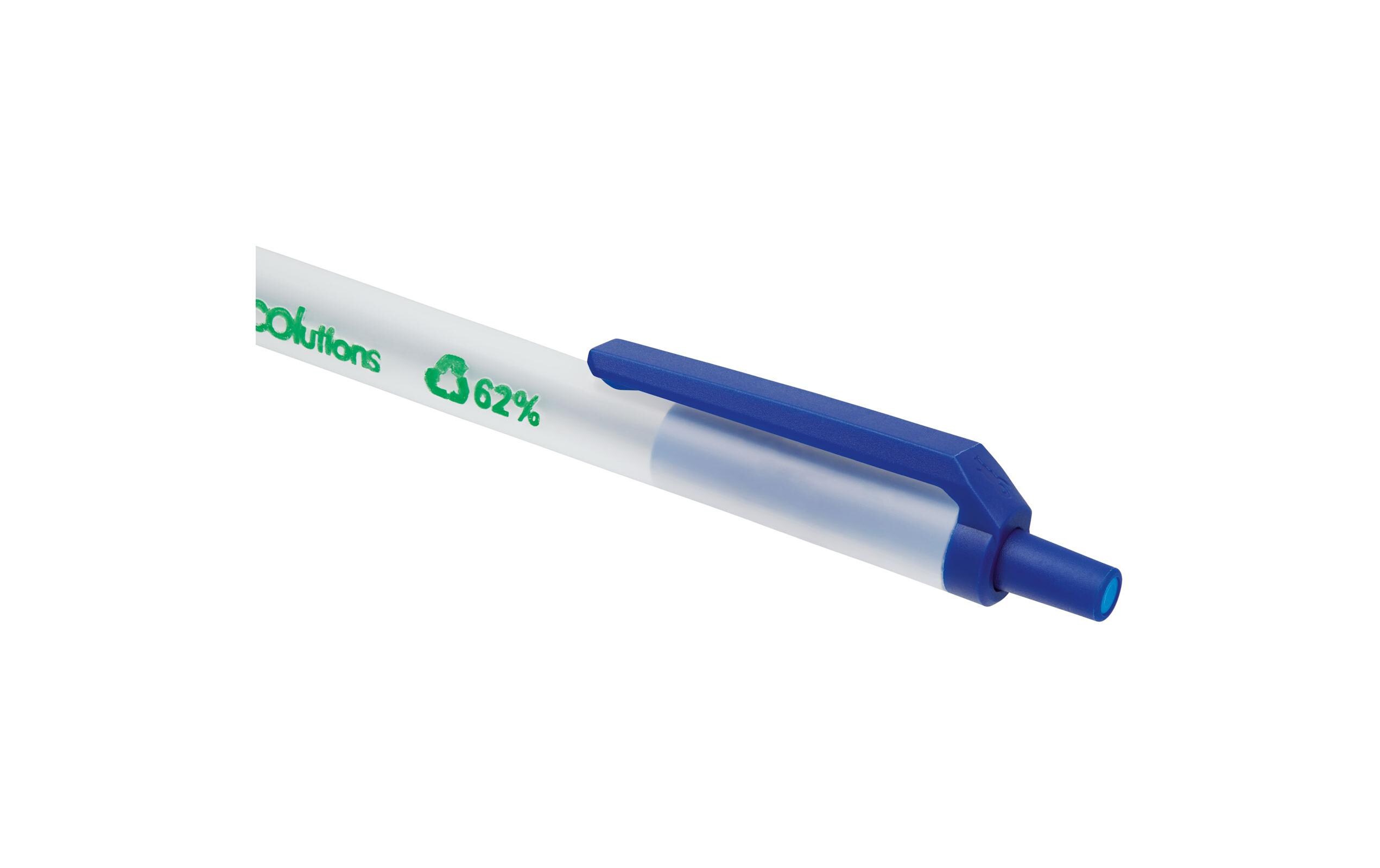 Kugelschreiber Ecolutions 0.4 mm, TransparentKuli aus recyceltem Material