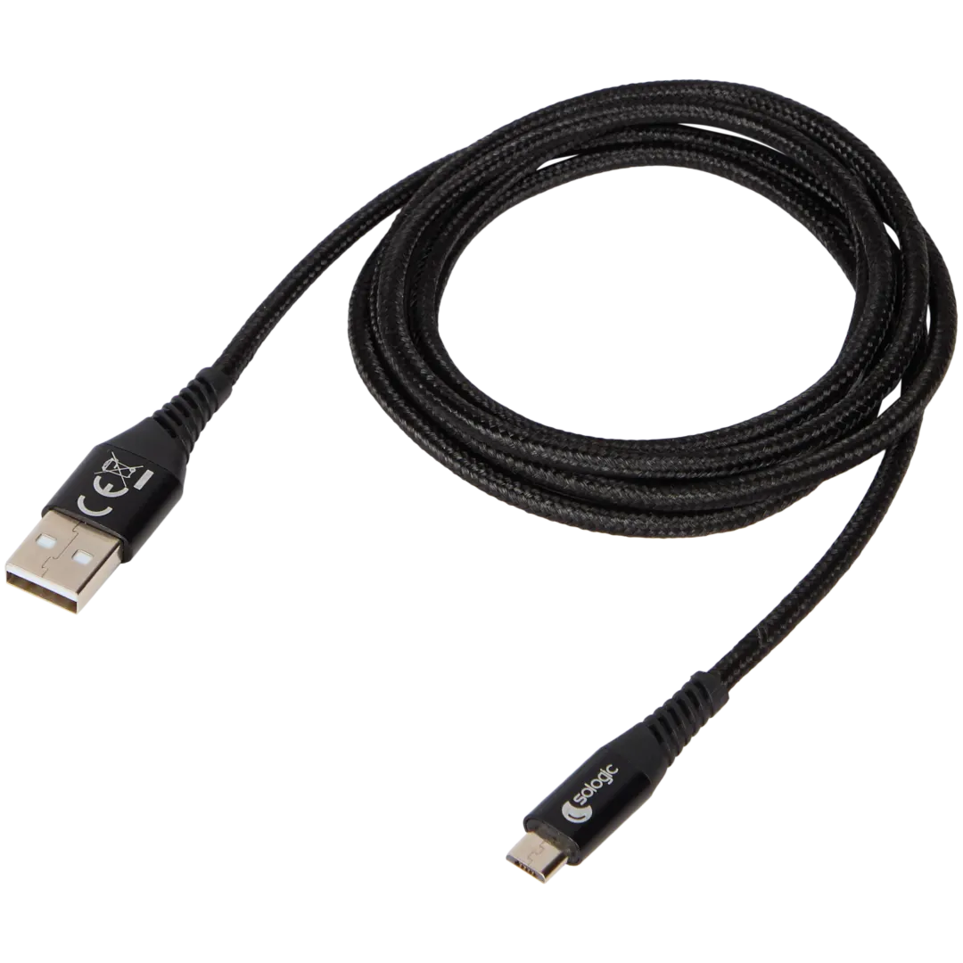 Câble de charge et de transfert de données Sologic Micro-USB