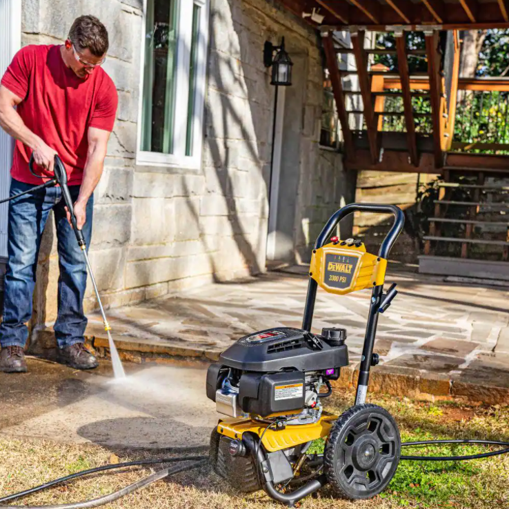 DEWALT 3300 PSI 2.4 GPM Gas Cold Water Pressure Washer with HONDA GCV200 Engine