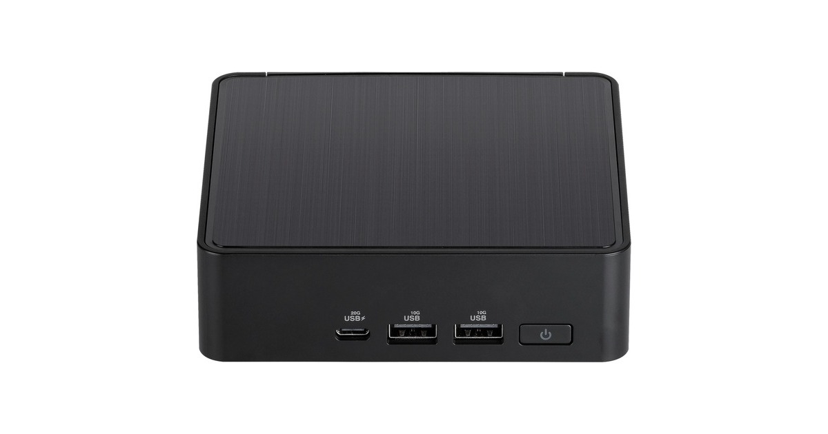 ASUSNUC 14 Pro Slim Kit RNUC14RVKU700002I barebone  (Zwart | Core Ultra 7 155H | Arc Graphics)