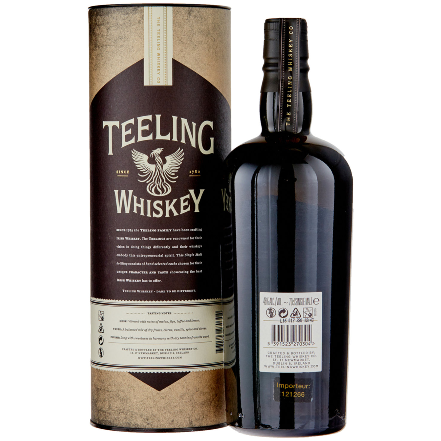 Teeling Single Malt Irish Whiskey -70cl