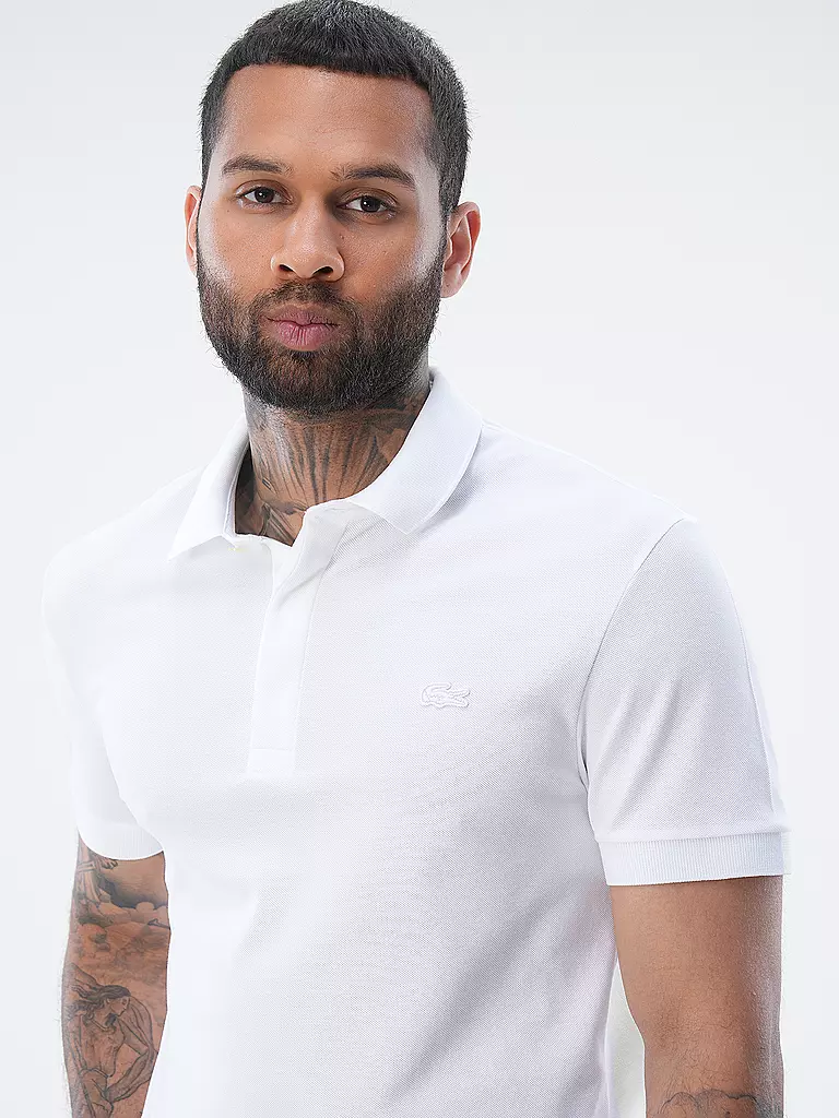 LACOSTE Poloshirt weiss