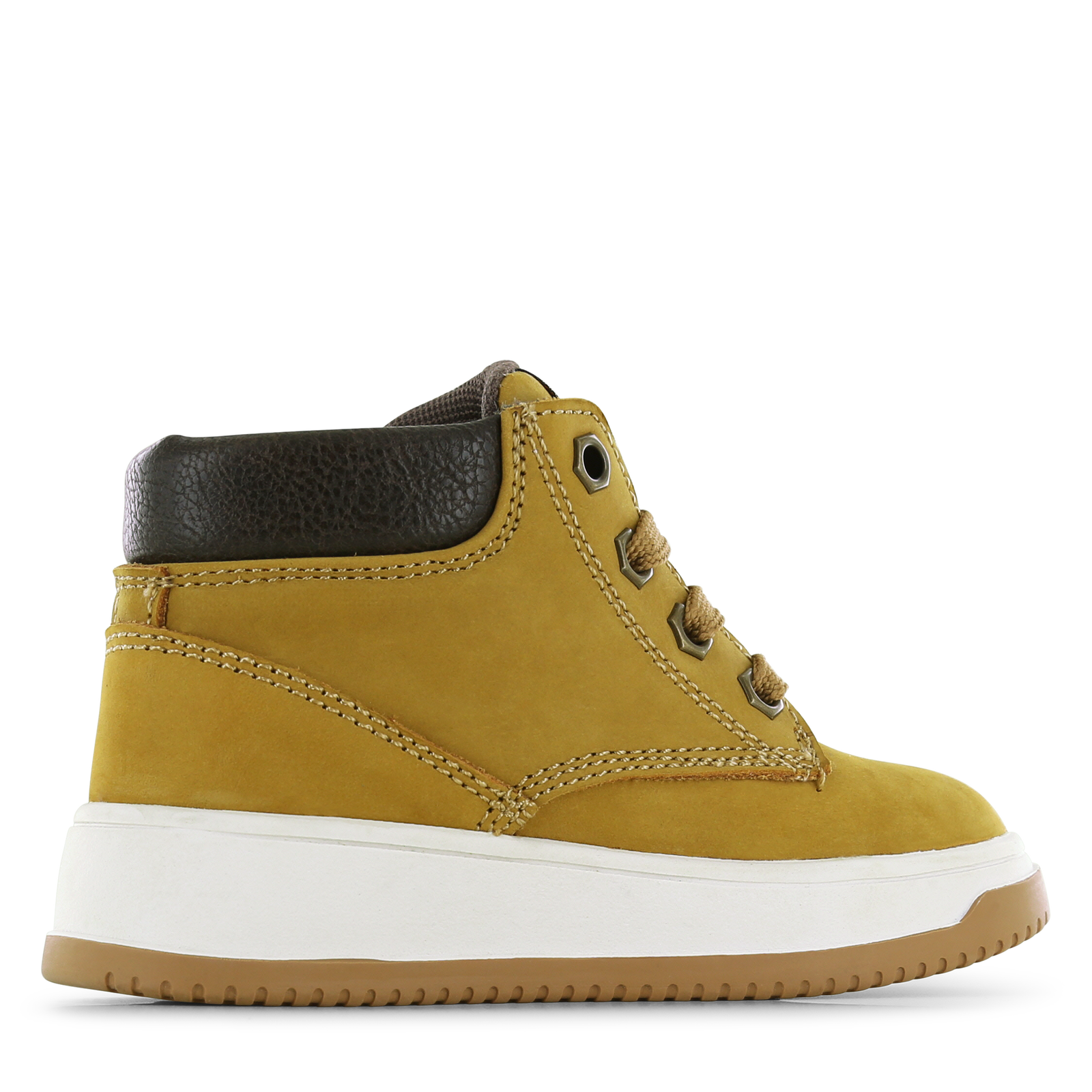 Shoesme ockergelber Schnürschuh