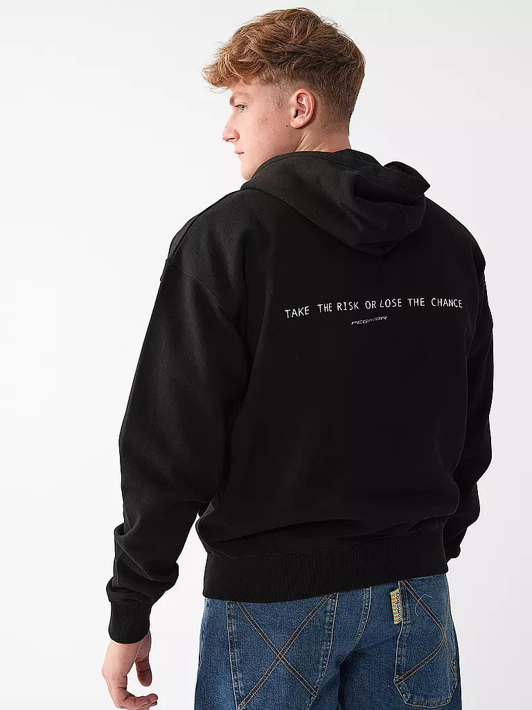 PEGADOR Sweatjacke CHASE schwarz