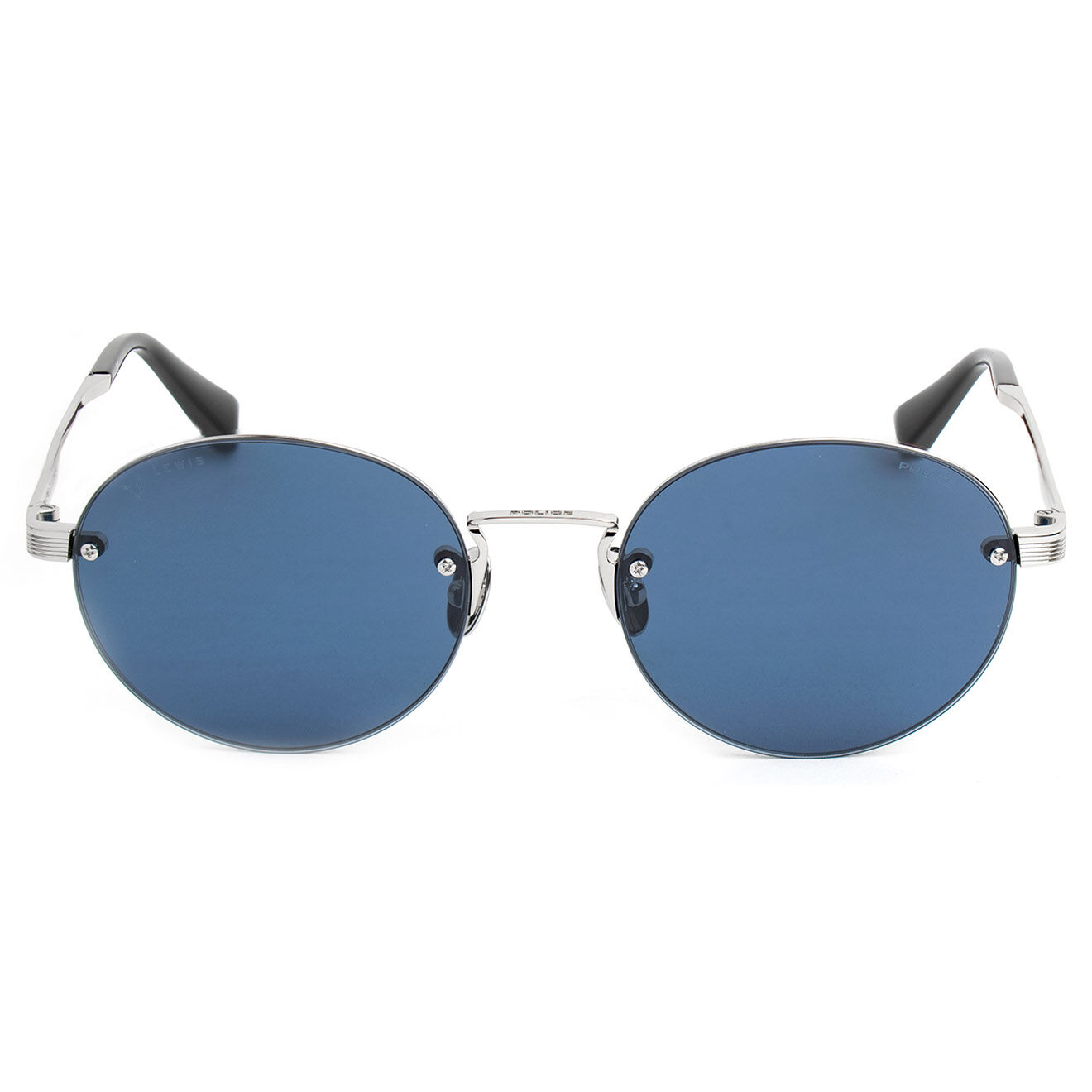 Police Lunettes de soleil Homme bleues