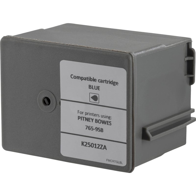 OWA - Cartouche bleue équivalente 765-9SB pour machine à affranchir Pitney Bowes DM300C / DM400C / DM425C