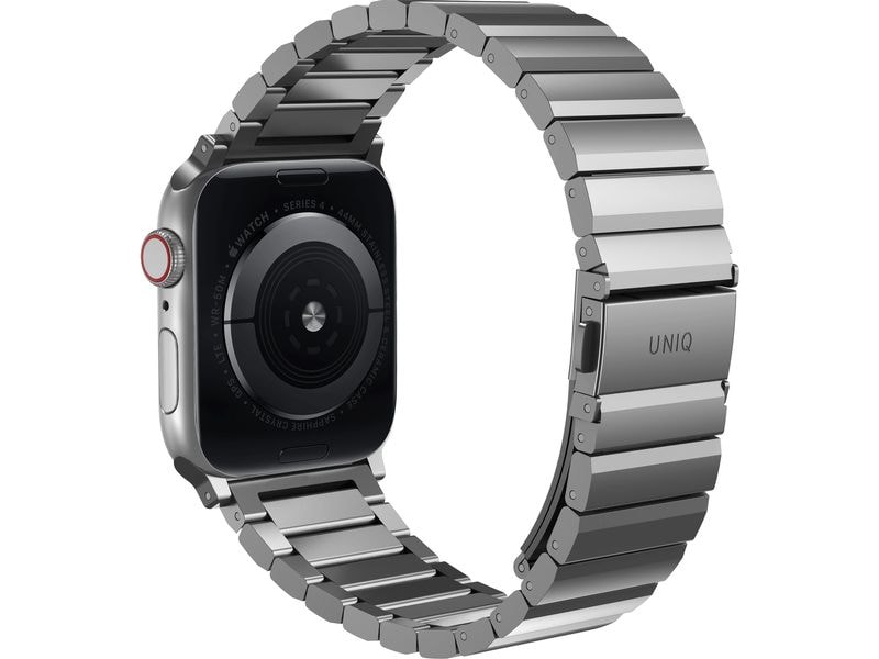 Uniq Armband Strova Mag für Apple Watch 49/46/45/44 mm Silb Passend zur Apple Watch 49/46/45/44 mm