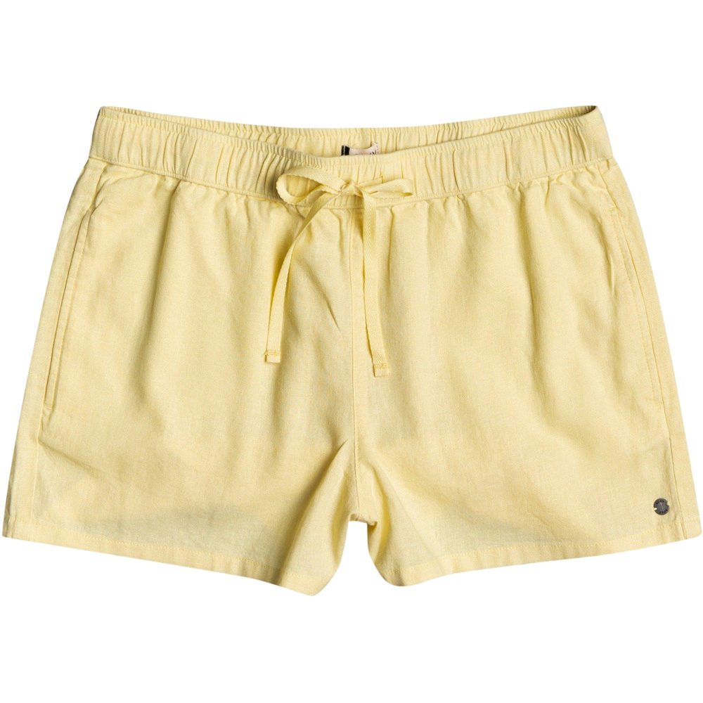 Roxy Love Square Shorts Damen pale banana