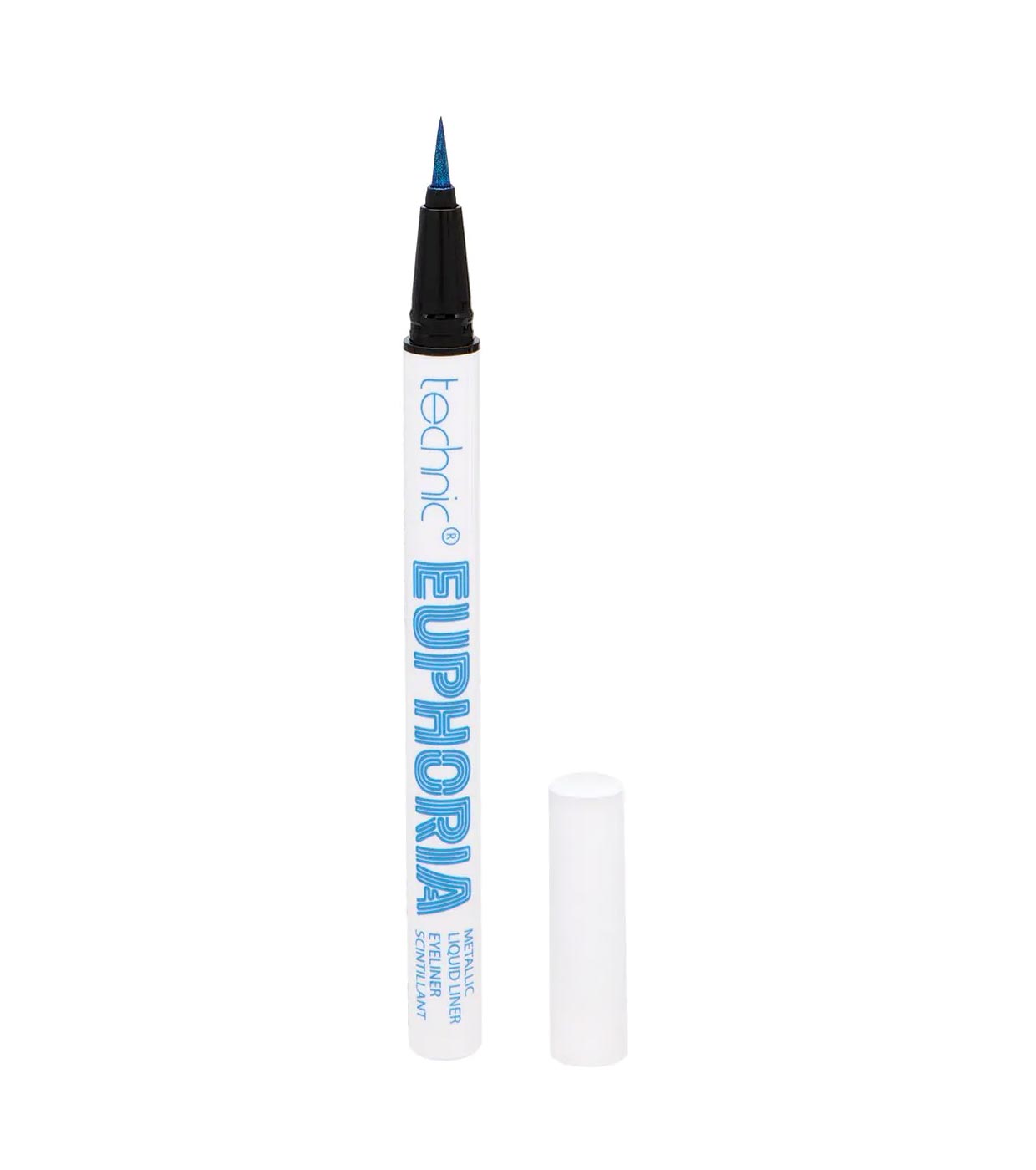Technic Cosmetics - Delineador Líquido Metálico Euphoria - Blue