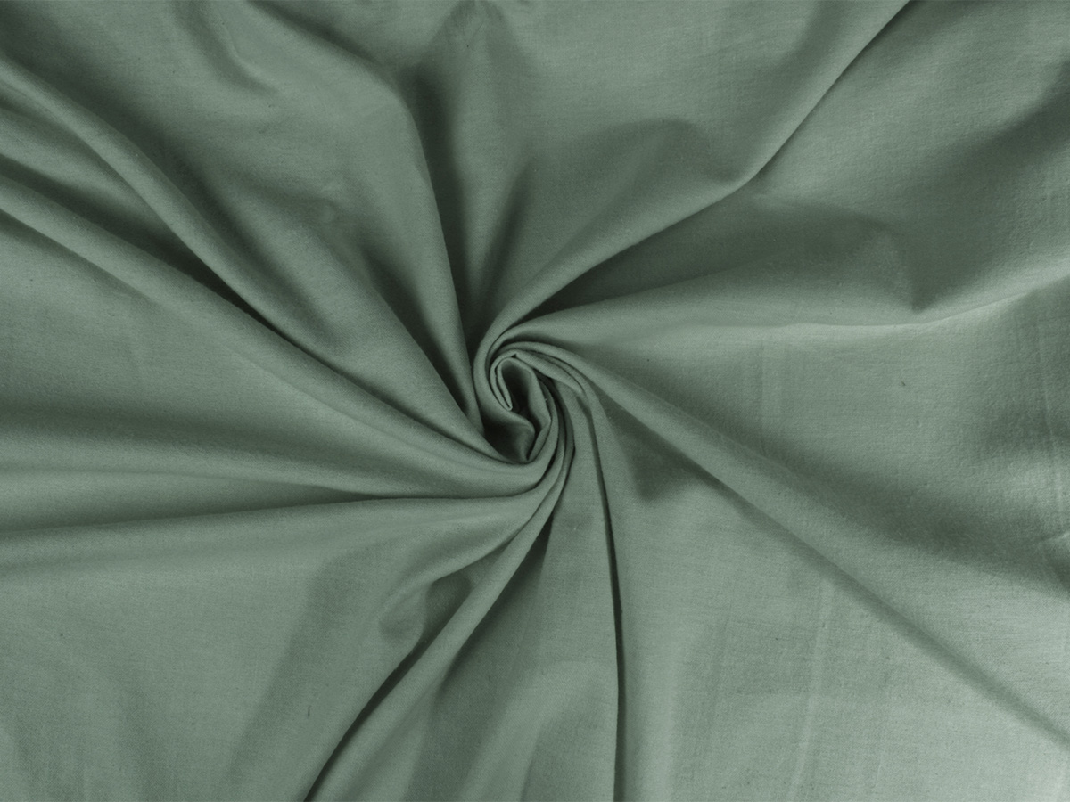 DoubleDry Flanel 140x200 cm hoeslaken - oud groen