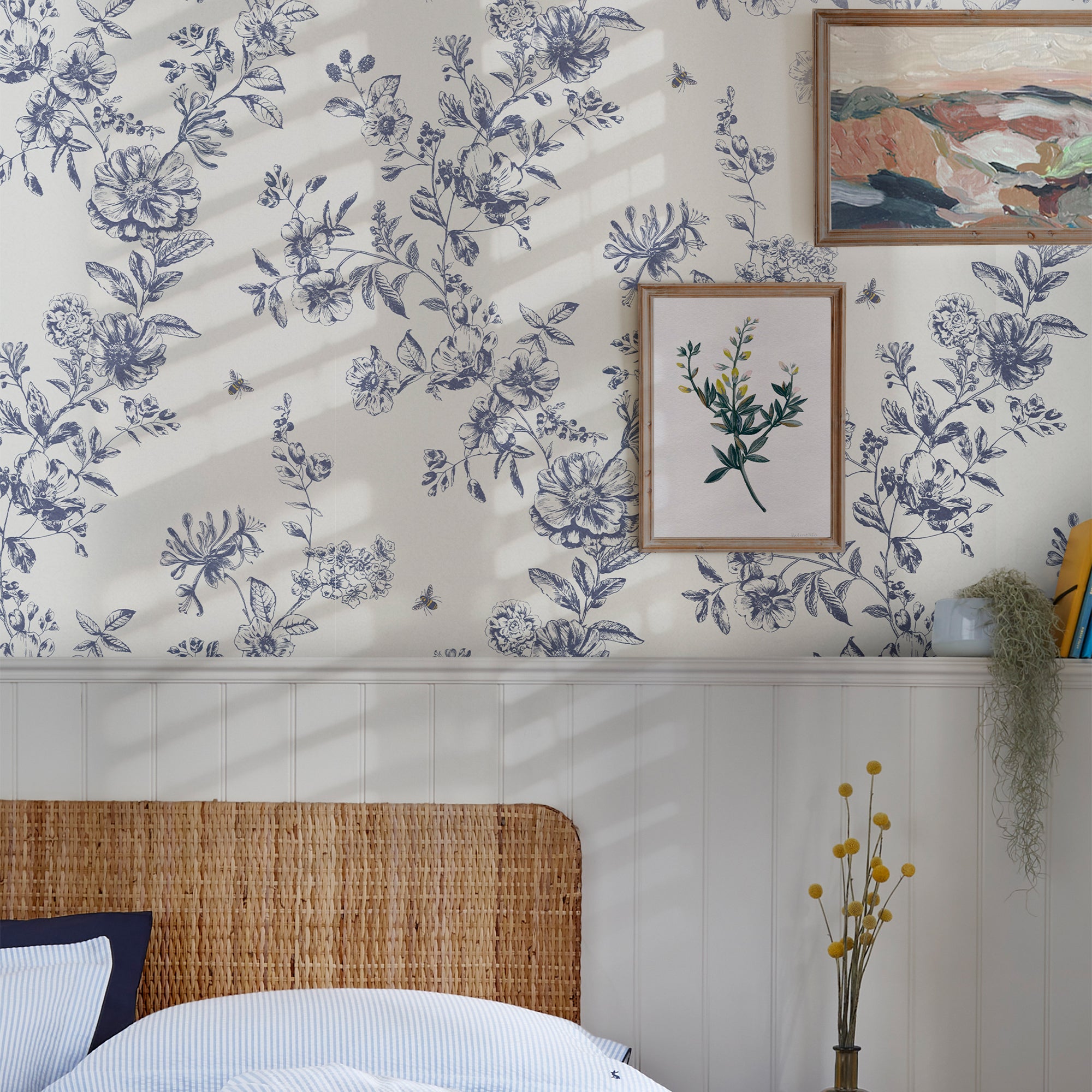 Joules Vliesbehang - Honey Floral - 1005x52