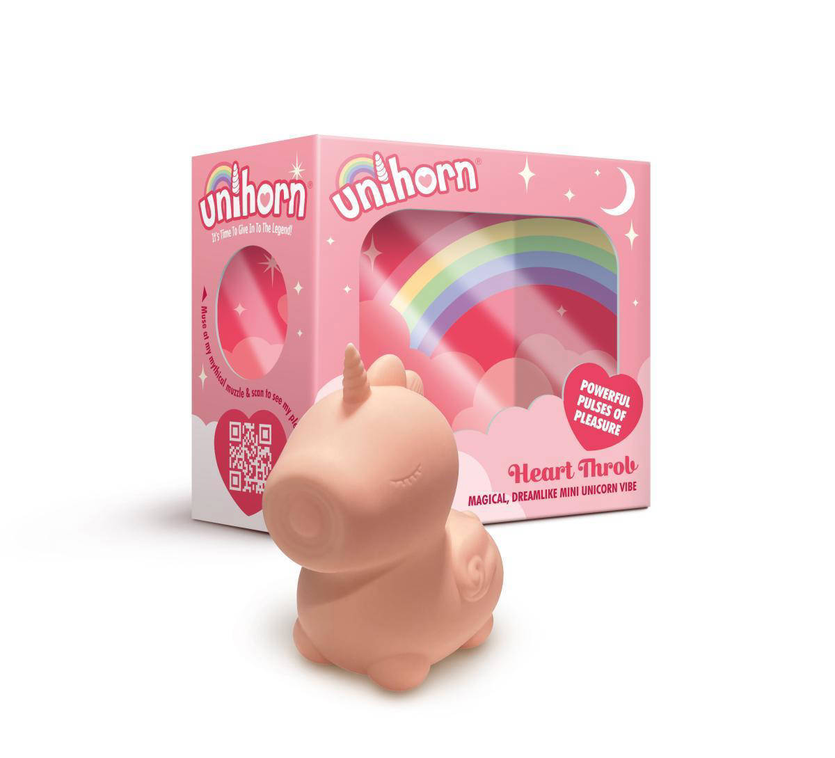 Unihorn Heart Throb pulserende vibrator