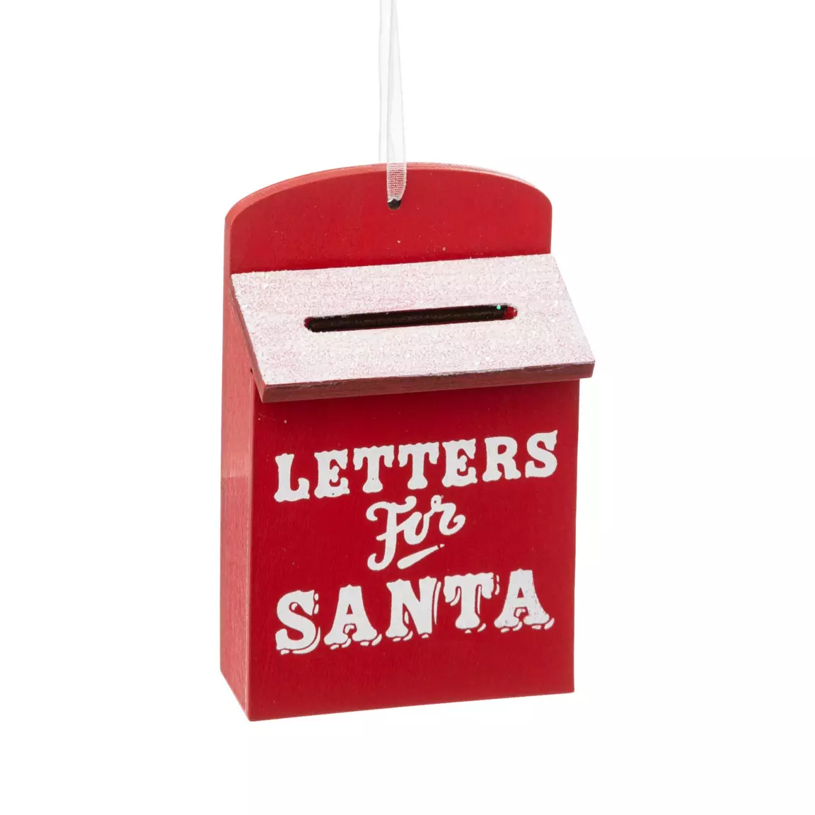 Boîte aux lettres du Père Noël (H9 cm) Rouge