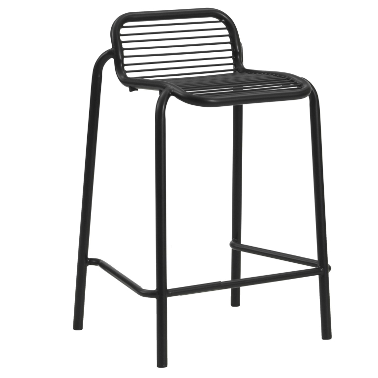 Normann Copenhagen Vig barkruk 65 zwart