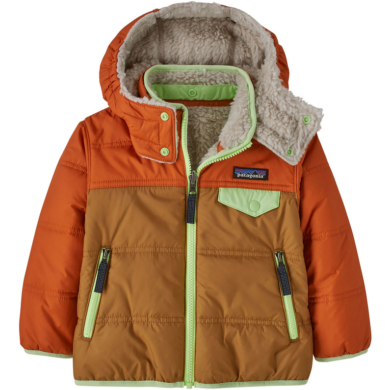 Patagonia Kinder Baby Reversible Tribbles Hoodie Jacke