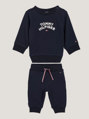 Conjunto de moletom e calça de moletom de duas peças