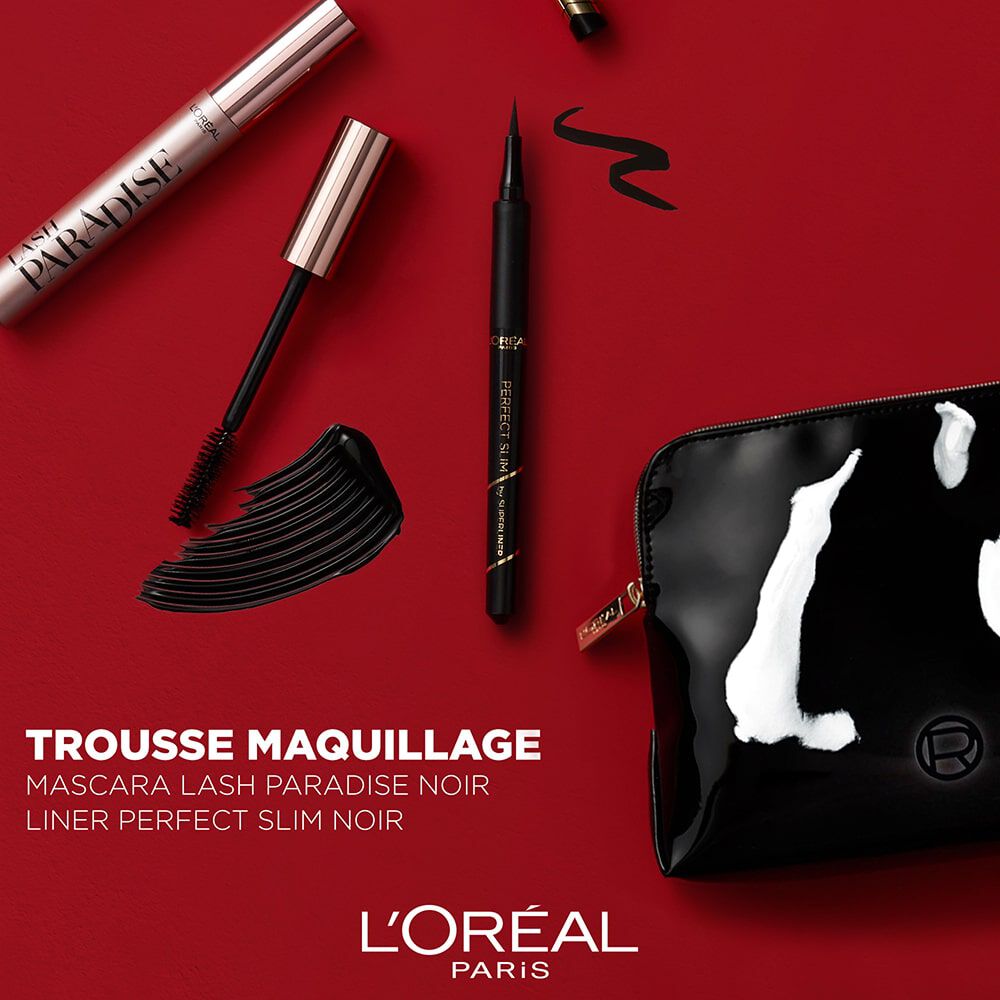 Trousse Femme Luxe - Mascara Lash Paradise   Eyeliner Perfect Noir