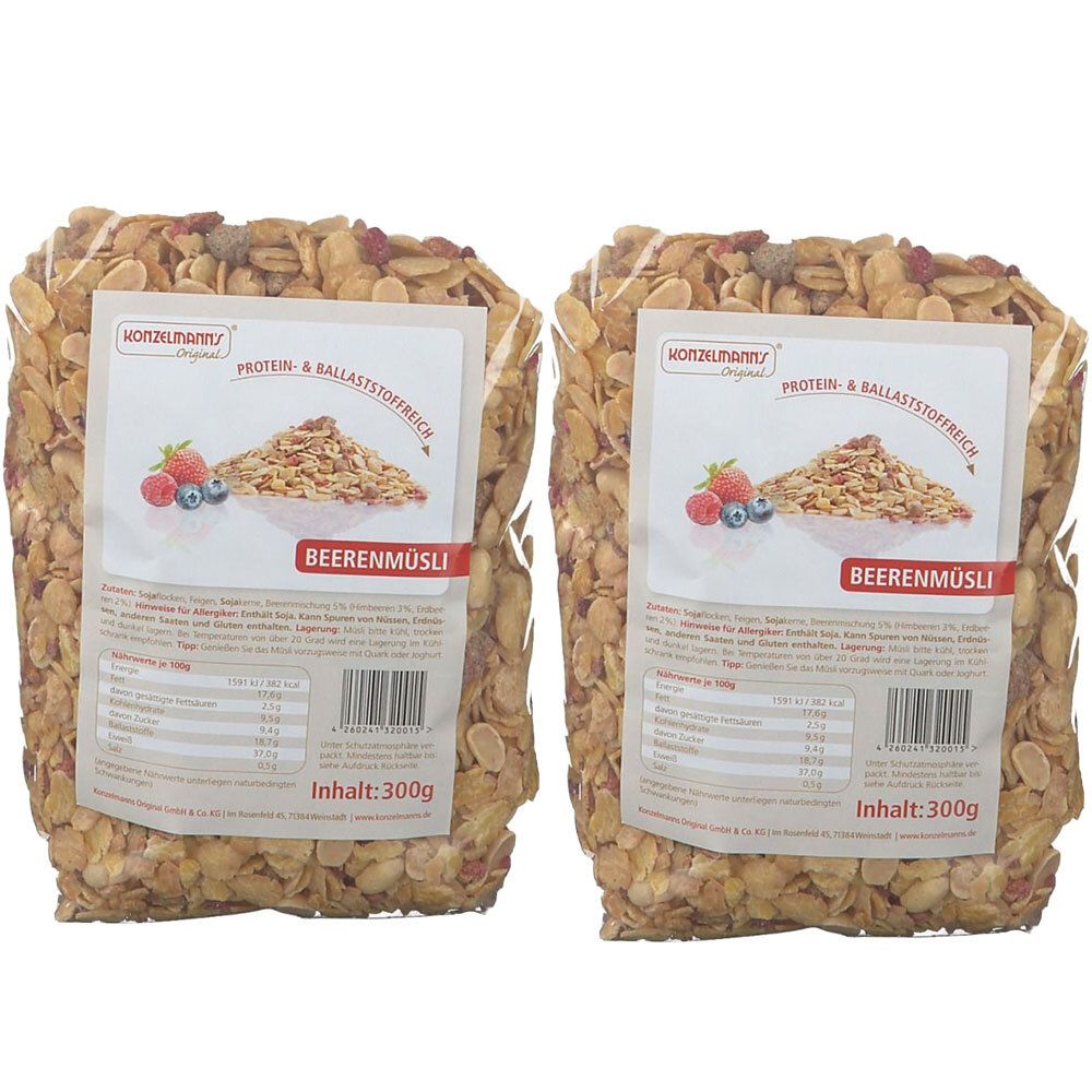 Konzelmanns Original Beerenmüsli