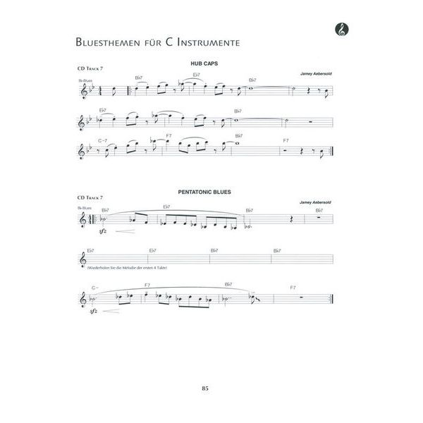 Advance Music Aebersold Jazz Improvisation deutsch