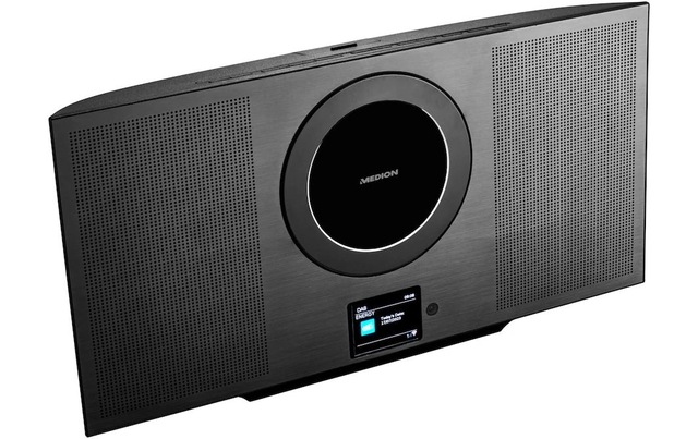 Medion® Stereoanlage »P66348 Schwarz« (Bluetooth Digitalradio (DAB+) | FM-Tuner | Internetradio )