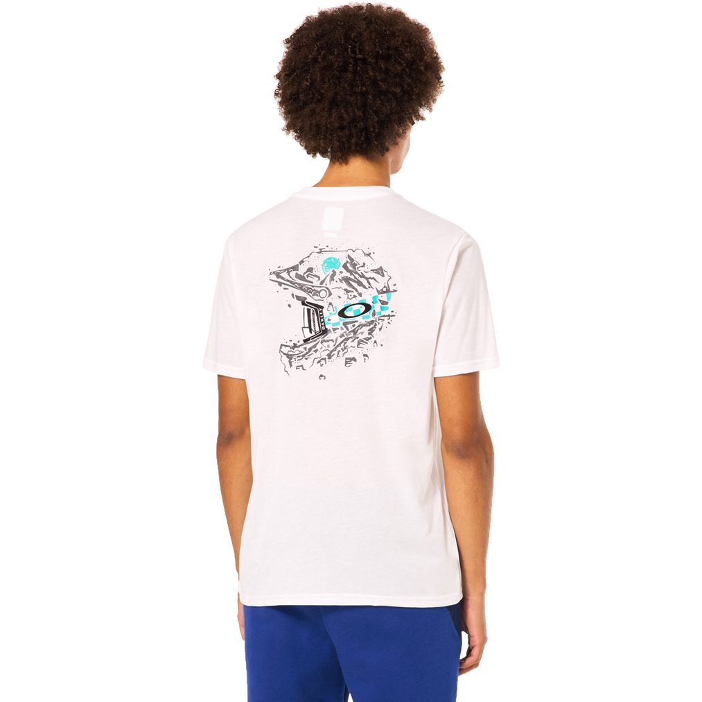 Oakley Finish Line Crew T-Shirt Herren weiß