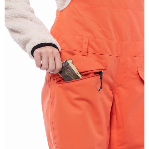 Pantalon snowboard 686 WMNS HARPER SHELL BIB HOT CORAL
