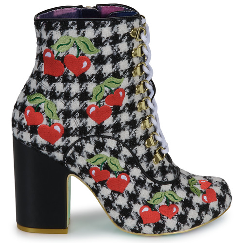 Irregular Choice - FRUITY PICNIC Negro / Blanco